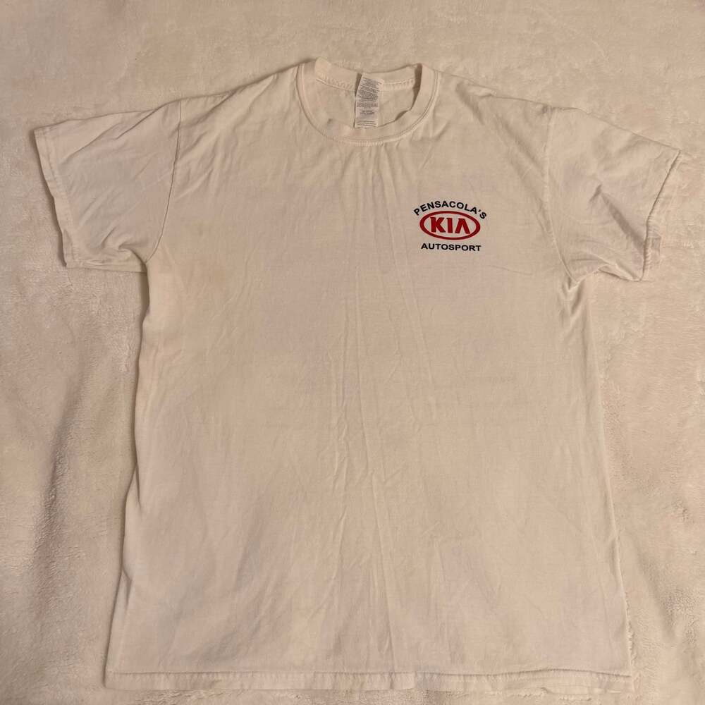 Vintage KIA Motors Red Logo T-Shirt